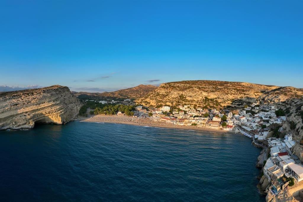 Nieva Apartment 2 Matala  Bagian luar foto