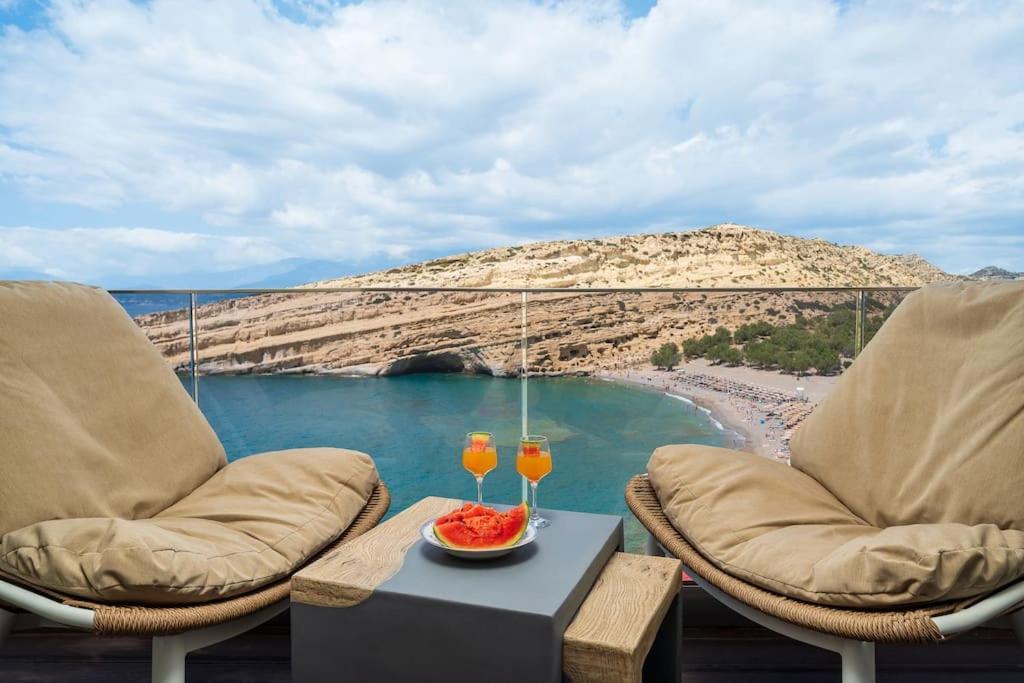 Nieva Apartment 2 Matala  Bagian luar foto